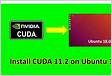 How do I install CUDA on an EC2 Ubuntu 18.04 instanc